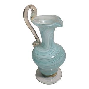 Vintage Venetian Murano Glass Pitcher